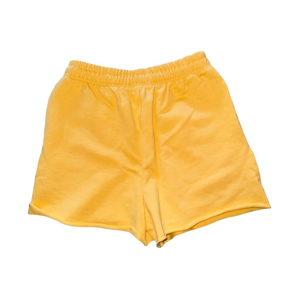 Mayfair The Label Yellow Sweat Shorts Small Medium - Picture 3 of 6